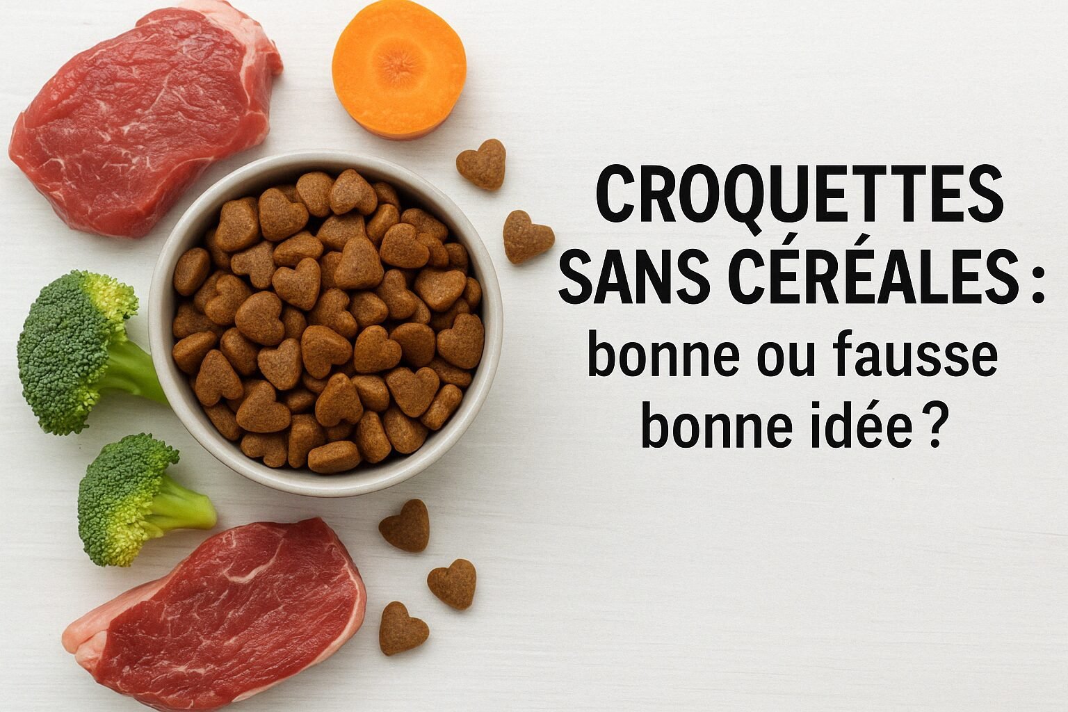 Croquettes sans céréales