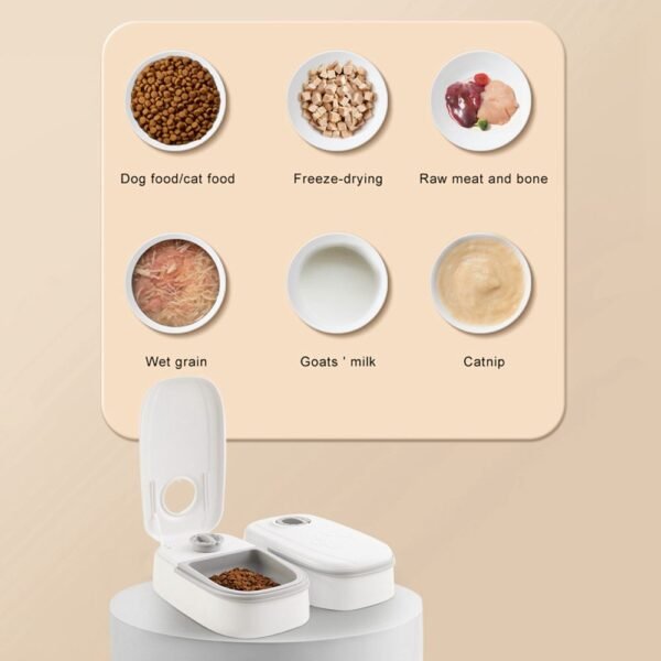 Distributeur automatique de nourriture pour chat et petit chien – Image 6